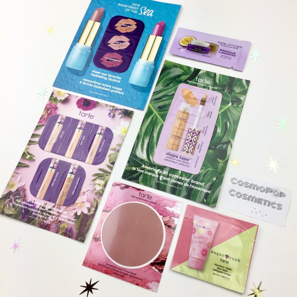 Tarte Fan Fave Products Trial Set ✨75